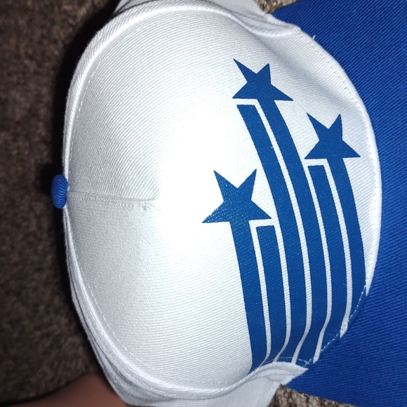 Vintage 1990’s Shooting Stars Snapback Cap Hat - Picture 2 of 4